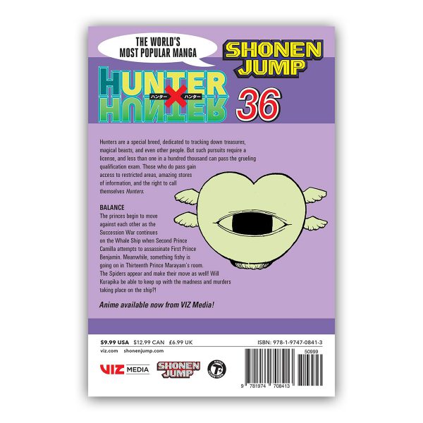 مانگا Hunter x Hunter جلد های ۱-37 اثر yoshihiro Togashi نشر VIZ Media LLC - تصویر 4