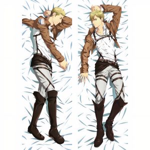 داکیماکورا انیمه attack on titan طرح Erwin Smith