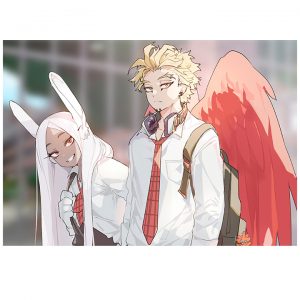 پوستر گلاسه طرح انیمه My Hero Academia کد 006