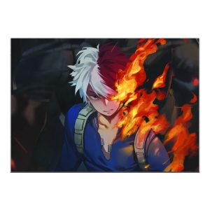 قاب MDF طرح انیمه My Hero Academia کد 001