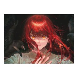 قاب MDF طرح انیمه Chainsaw Man کد 003