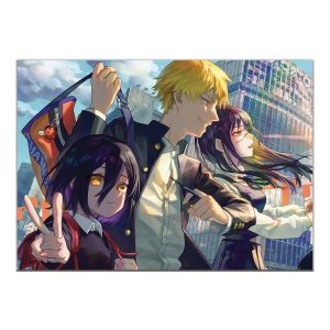 قاب MDF طرح انیمه Chainsaw Man کد 009