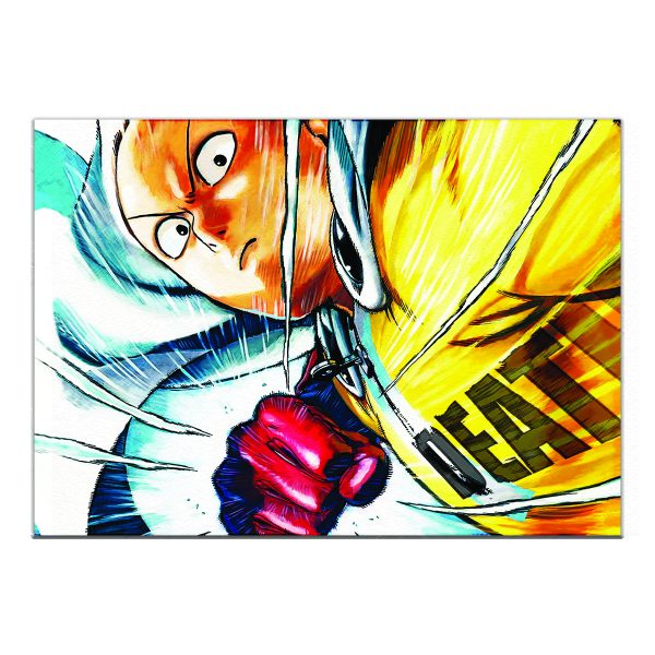 قاب MDF طرح انیمه One Punch Man کد 004