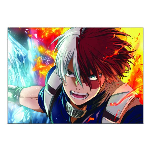 قاب MDF طرح انیمه My Hero Academia کد 010