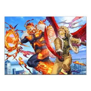 قاب MDF طرح انیمه My Hero Academia کد 012