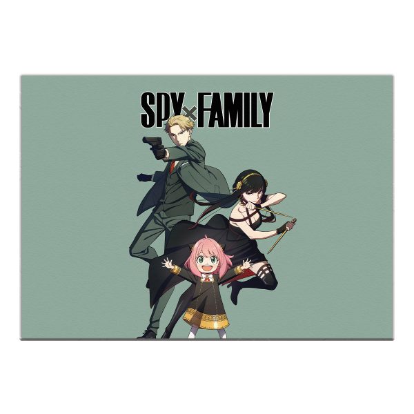 قاب MDF طرح انیمه Spy × Family کد 004