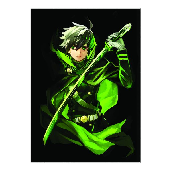 قاب MDF طرح انیمه Seraph of the End کد 001