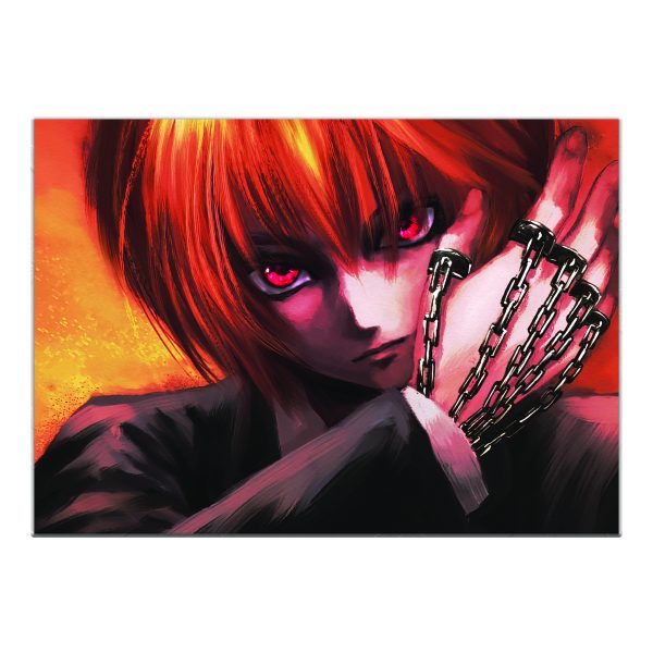 قاب MDF طرح انیمه Hunter × Hunter کد 002