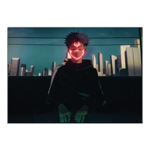 قاب MDF طرح انیمه Jujutsu Kaisen کد 007