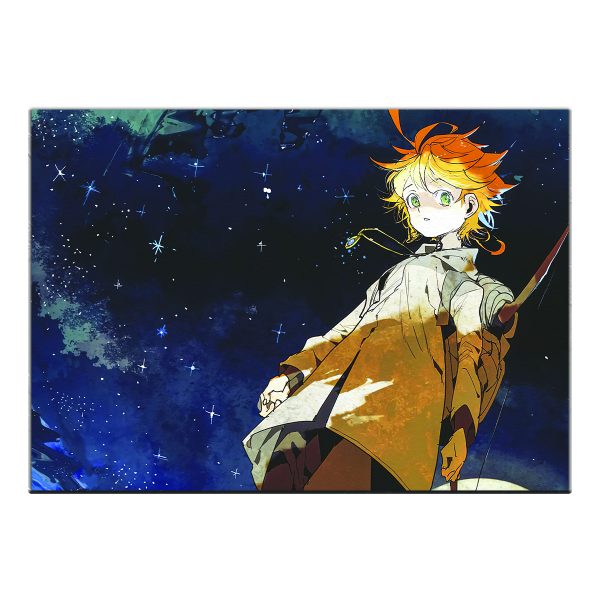 قاب MDF طرح انیمه The Promised Neverland کد 002