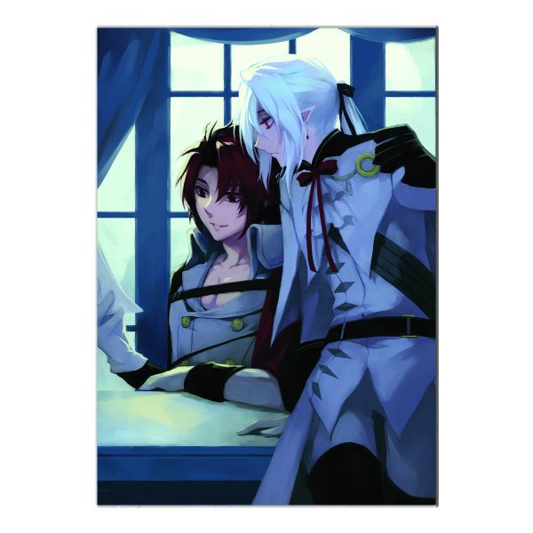 قاب MDF طرح انیمه Seraph of the End کد 004