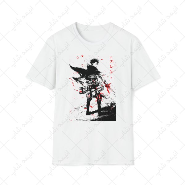 تیشرت طرح انیمه حمله به غول - Attack On Titan کد 11