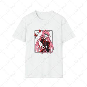 تیشرت طرح انیمه دارلینگ در فرنکس - Darling in the Franxx کد 8
