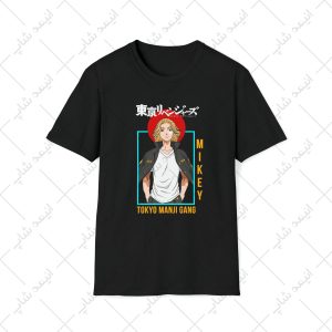 تیشرت مشکی طرح Tokyo Revengers - انتقام جویان توکیو کد 3