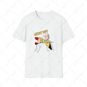 تیشرت طرح انیمه مرد تک مشتی - One-Punch Man کد 4