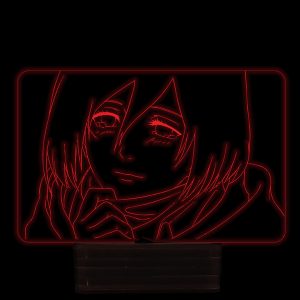 چراغ خواب انیمه Attack on Titan طرح MIKASA