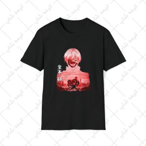 تیشرت مشکی طرح Tokyo Ghoul - توکیو غول کد 7