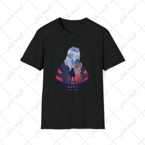 تیشرت مشکی طرح Darling in the Franxx کد 12