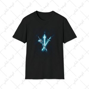 تیشرت مشکی طرح Sword Art Online - هنر شمشیر آنلاین کد 5