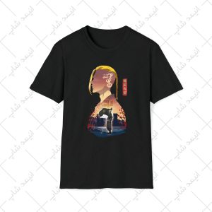تیشرت مشکی طرح Tokyo Revengers - انتقام جویان توکیو کد 21