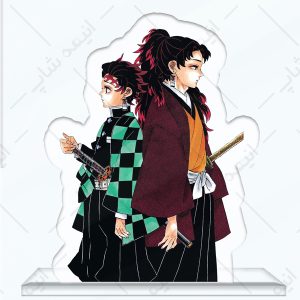 استند اکرلیک انیمه  DEMON SLAYER طرح تانجیرو، یوریچی
