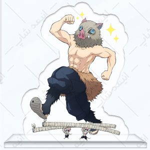 استند اکرلیک انیمه  DEMON SLAYER طرح اینوسکه