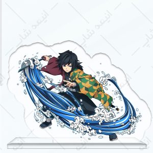 استند اکرلیک انیمه  DEMON SLAYER طرح Giyu Tomioka