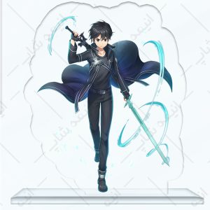 استند اکرلیک انیمه Sword Art Online طرح kirito