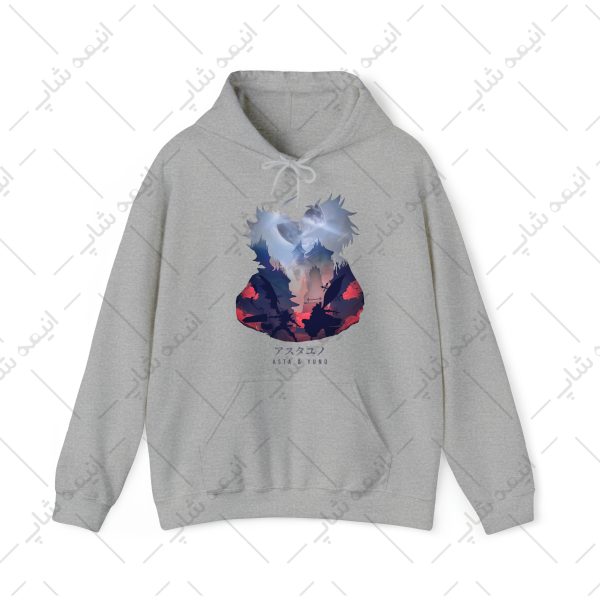 هودی طرح انیمه black clover کد 003