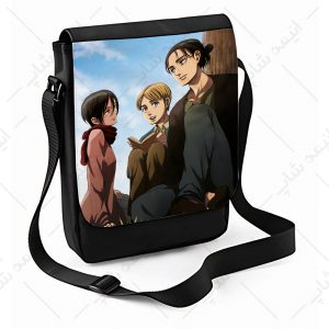 کیف پاسپورتی طرح انیمه Attack on Titan کد 002