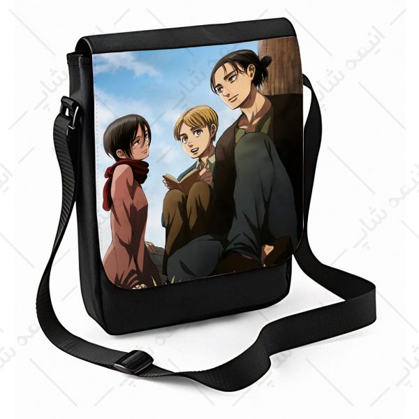 کیف پاسپورتی طرح انیمه Attack on Titan کد 002