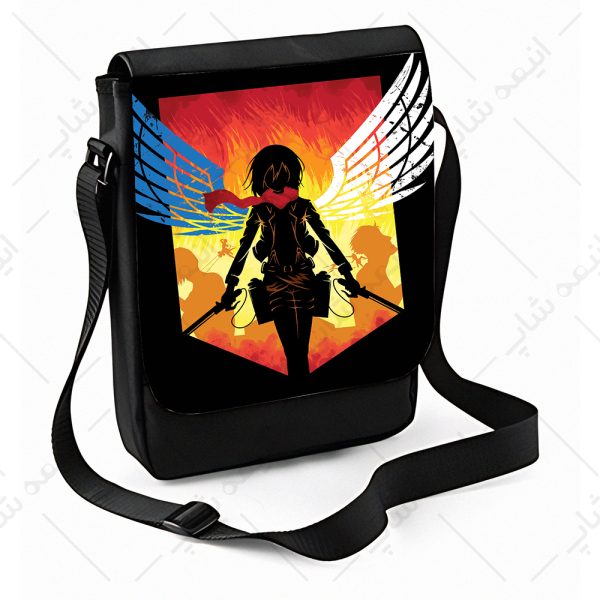 کیف پاسپورتی طرح انیمه Attack on Titan کد 003