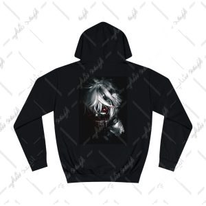 هودی مشکی طرح انیمه tokyo ghoul