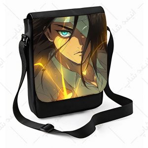 کیف پاسپورتی طرح انیمه Attack on Titan کد 009