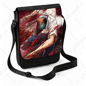 کیف پاسپورتی طرح انیمه Chainsaw Man کد 007