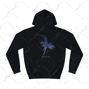 هودی مشکی طرح انیمه sword art online کد 3