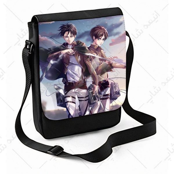 کیف پاسپورتی طرح انیمه Attack on Titan کد 011