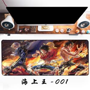 موس پد گیمینگ طرح انیمه ONE PIECE