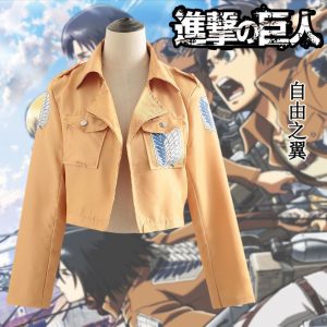 کاسپلی انیمه attack on titan - جلیقه گروه شناسایی