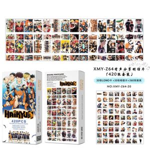 پک 420 عددی لموکارت و استیکر طرح انیمه HAIKYU