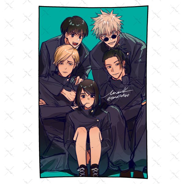 بکدراپ طرح انیمه jujutsu kaisen