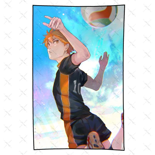 بکدراپ طرح انیمه Haikyu!!