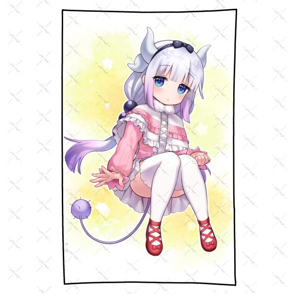 بکدراپ طرح انیمه Miss Kobayashi s Dragon Mai