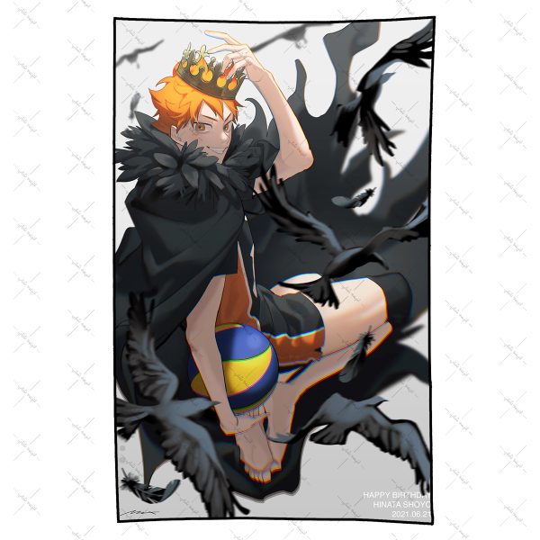 بکدراپ طرح انیمه Haikyu!!