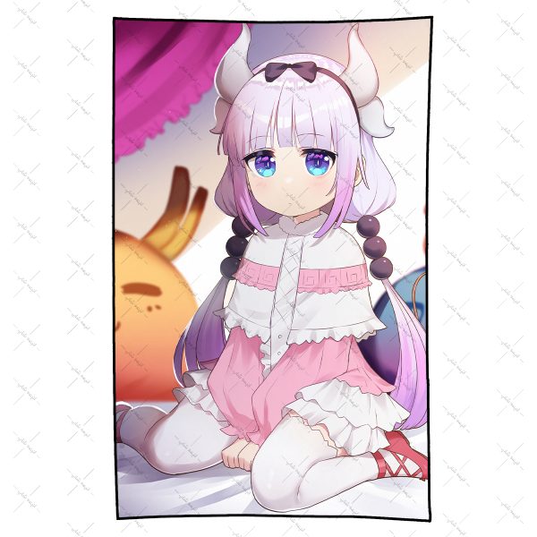 بکدراپ طرح انیمه Miss Kobayashi s Dragon Maid