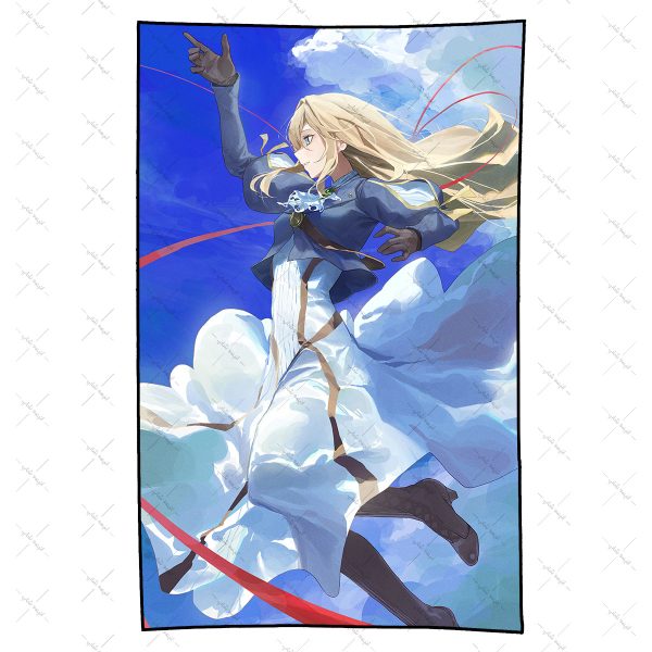 بکدراپ طرح انیمه Violet Evergarden
