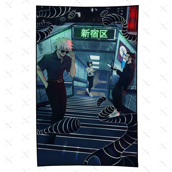 بکدراپ طرح انیمه jujutsu kaisen