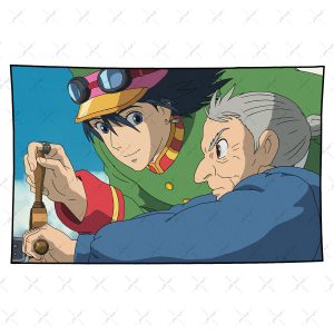 بکدراپ طرح انیمه Howl's Moving Castle
