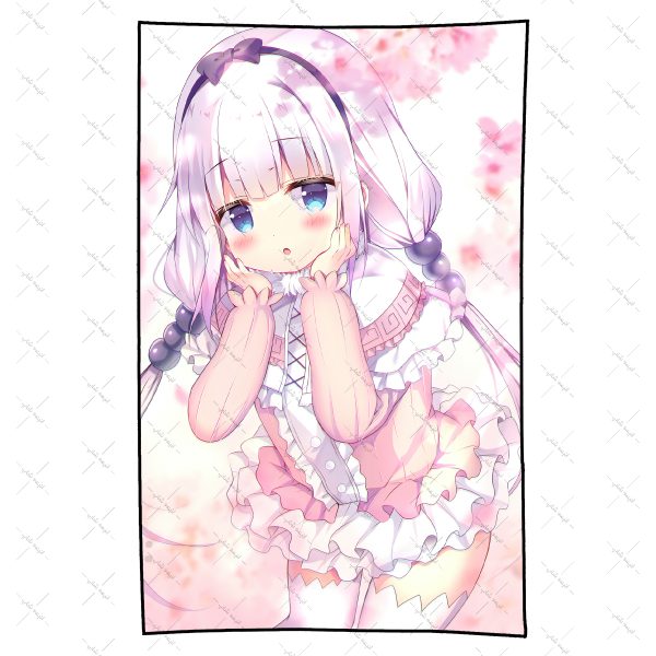 بکدراپ طرح انیمه Miss Kobayashi s Dragon Maid