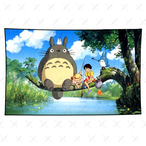 بکدراپ طرح انیمه My Neighbor Totoro